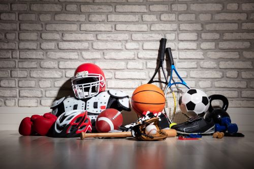 Disinfect sports gear to prevent illness